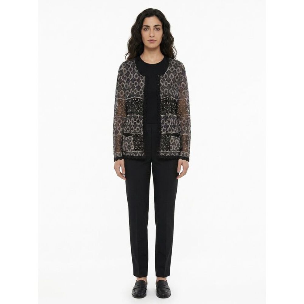 Dolce & Gabbana Gray Silk Women's Cardigan